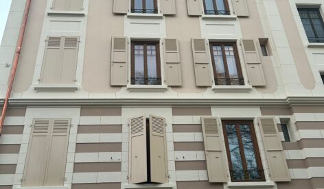 Rénovation d’une façade historique à Lausanne